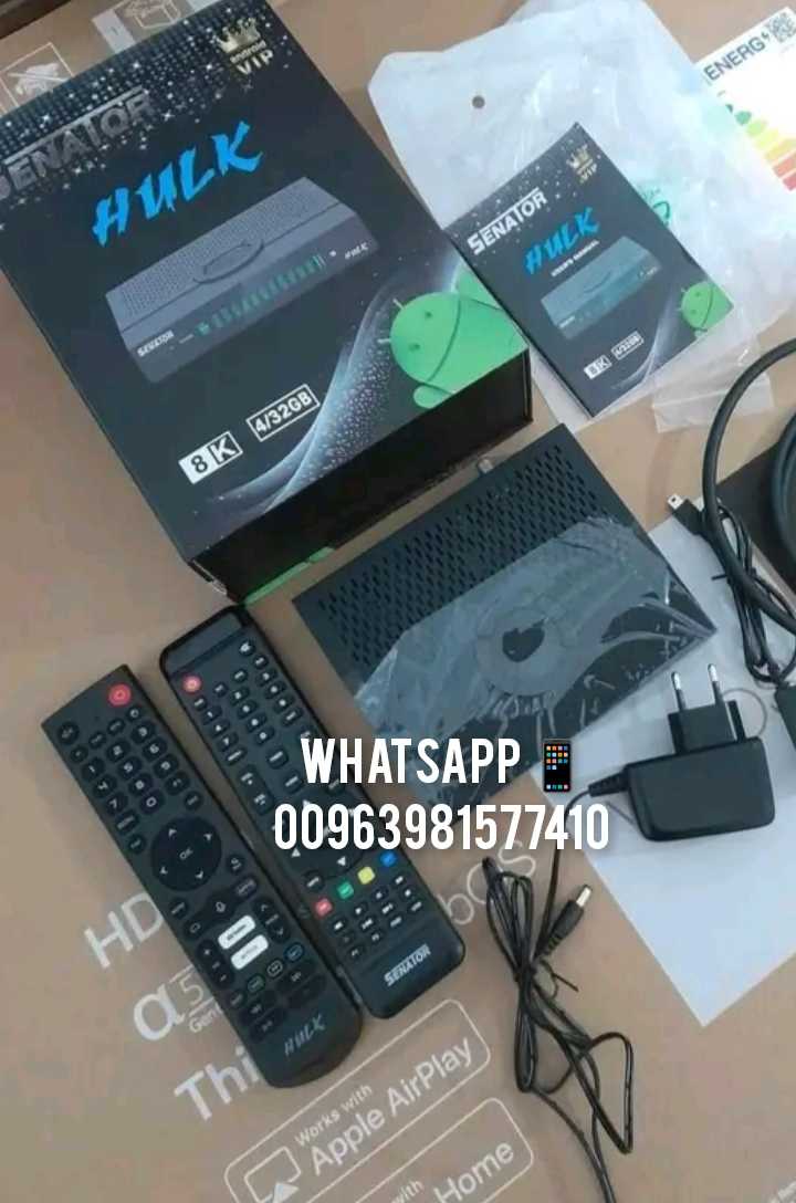 SENATOR HULK 2024, ANDROID HYBRID OTT BOX WITH S2 , FTA 4K/8K