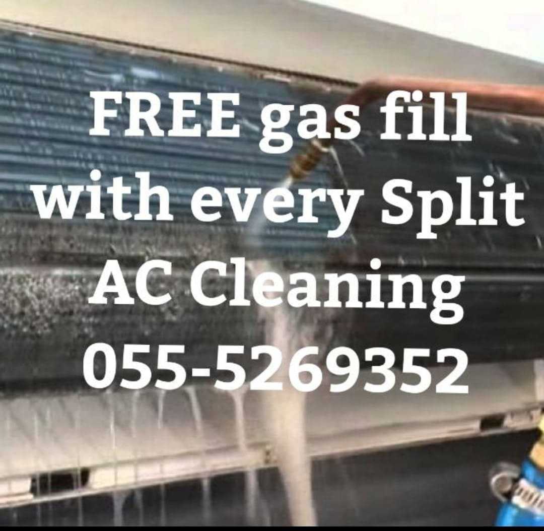 sharjah ajman ac repair cleaning service 055-5269352