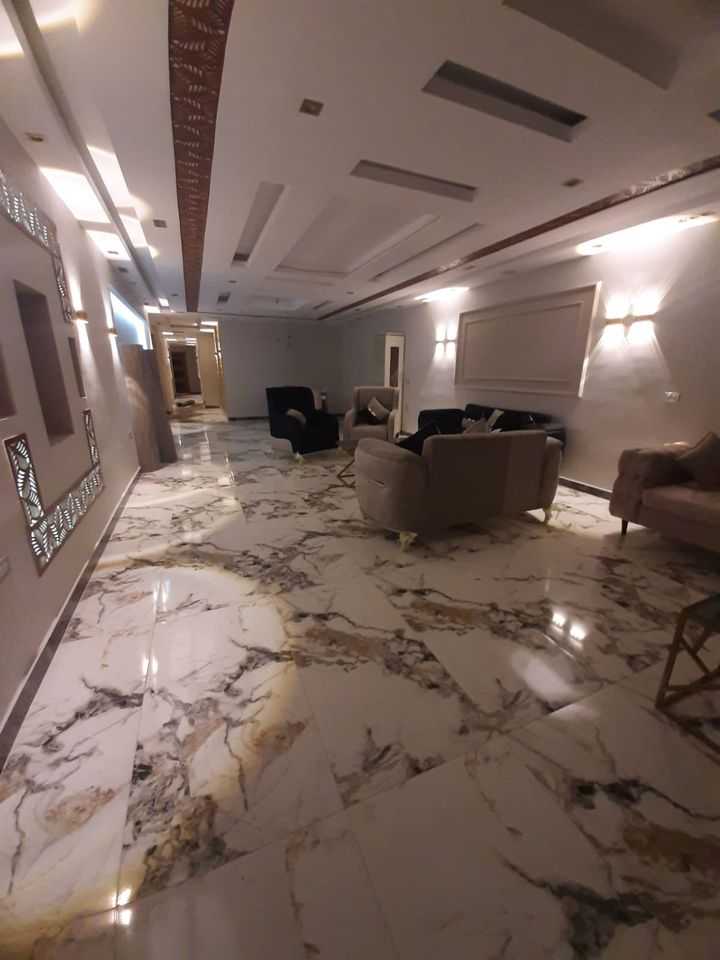 شقة مفروشة VIP المهندسين امام نادى الزمالك جامعه الدول