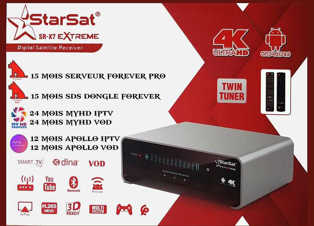 Starsat SR-X7 Extreme 4K Android