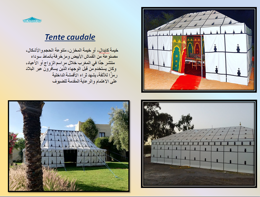 Tente caidale MAROC