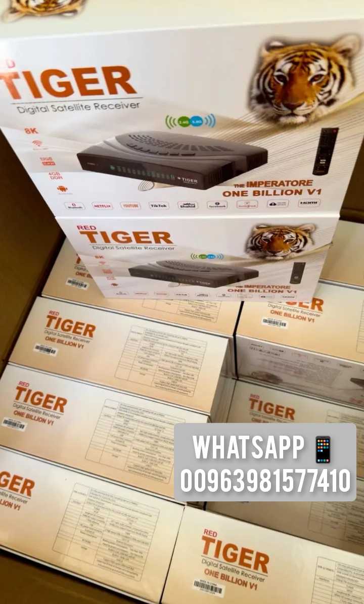 TIGER ONE BILLION V1 4K ANDROID