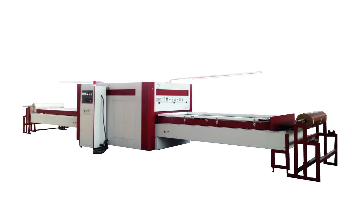 TM2480M High quality film pressing machine PVC suction press machine