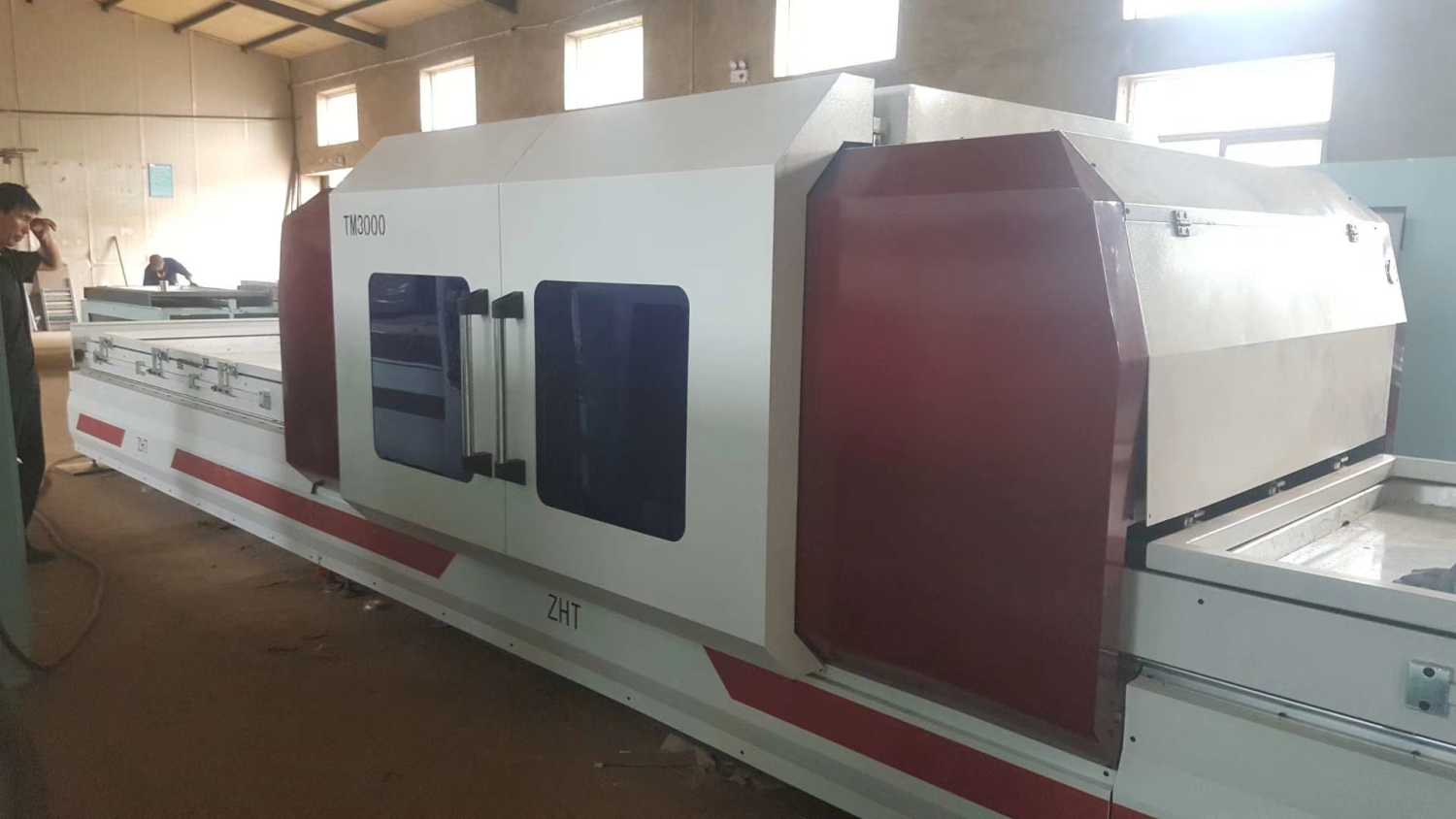 TM3000B Hot Press PVC Foil Film Vacuum Press Woodworking Machine