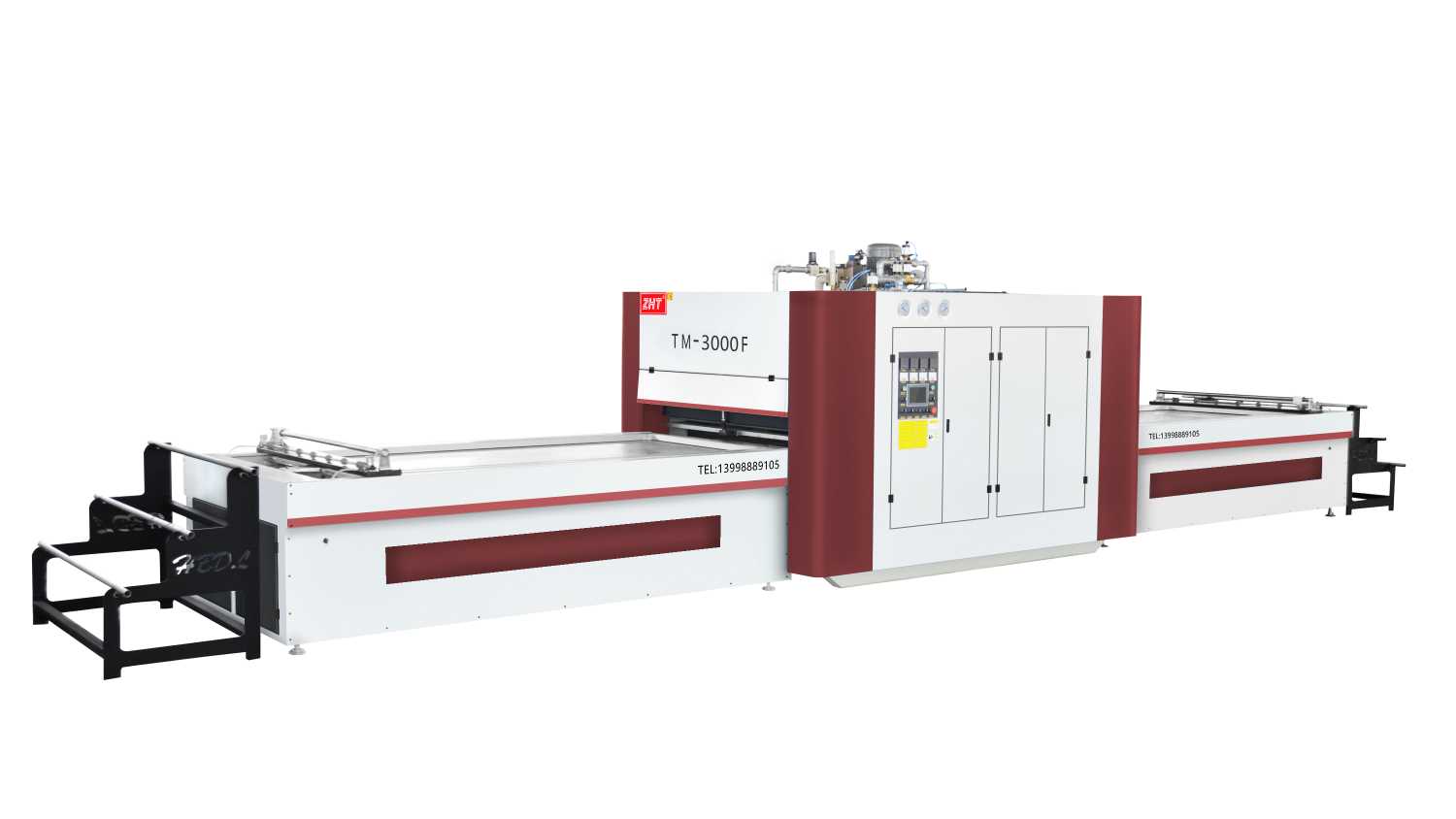 TM3000F PVC Plastic Veneer Vacuum Membrane Press Machine