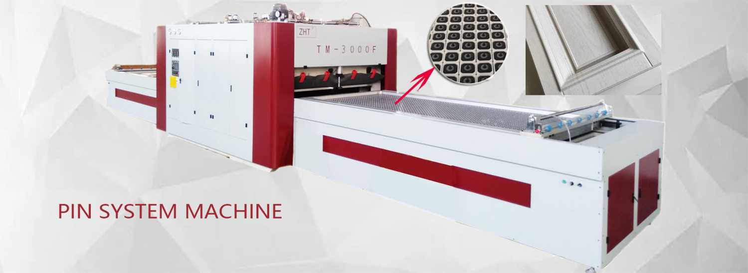 TM3000F-P Auto PIN System PVC Foil Vacuum Film Press Machine With Silicon Sheet