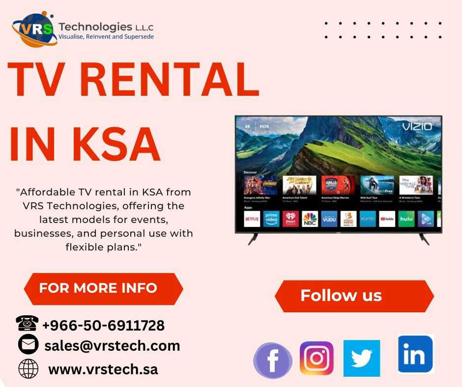 What Sets TV Rental in KSA a part from Buying?