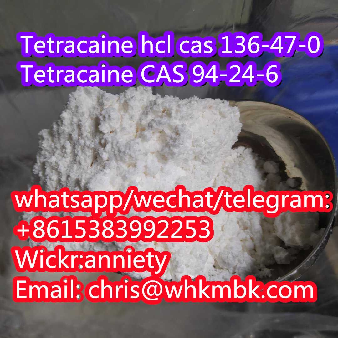 whatsapp/Telegram: +86 153 8399 2253 Tetracaine hcl cas 136-47-0 Tetracaine CAS 94-24-6