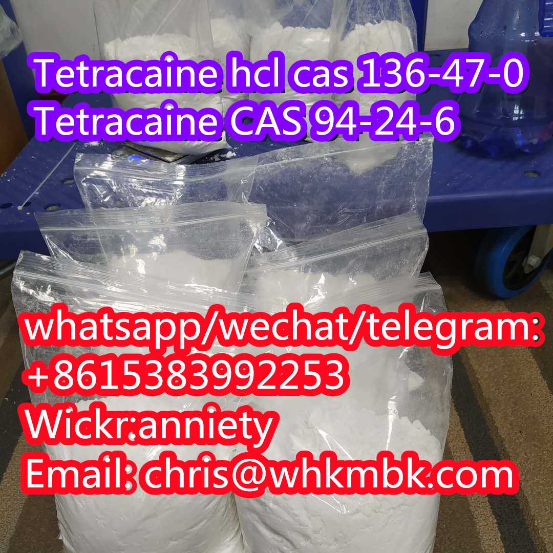 whatsapp/Telegram: +86 153 8399 2253 Tetracaine hcl cas 136-47-0 Tetracaine CAS 94-24-6