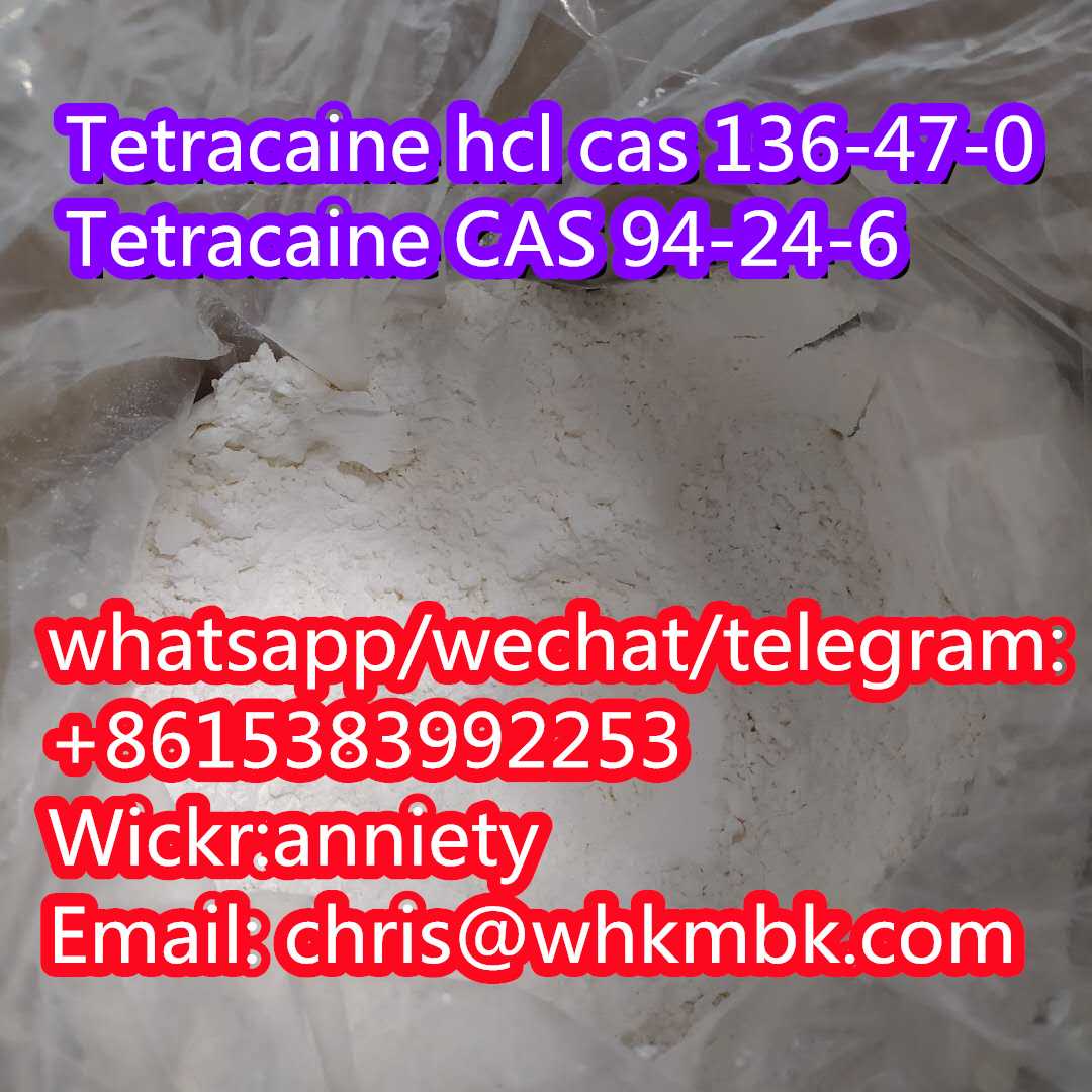 whatsapp/Telegram: +86 153 8399 2253 Tetracaine hcl cas 136-47-0 Tetracaine CAS 94-24-6