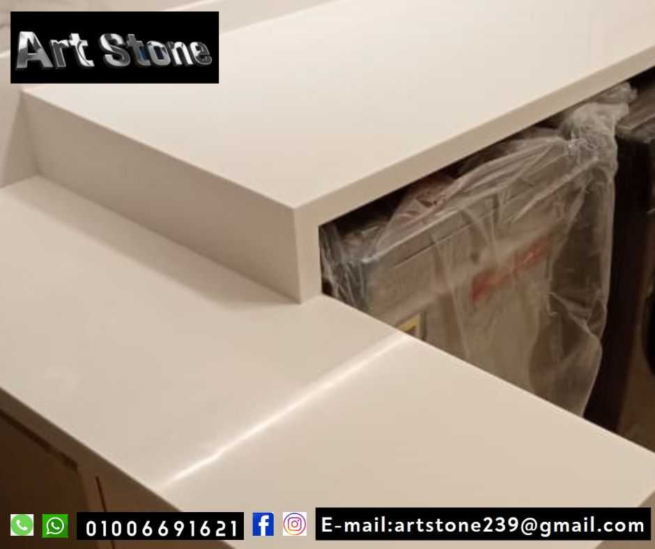 يكور أثاث أثاث المطبخ كوريان - corian - رخام صناعى - مطابخ