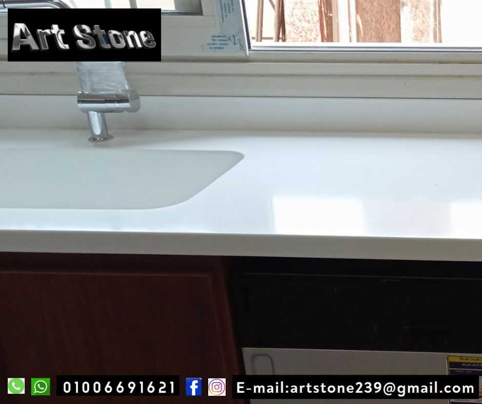 يكور أثاث أثاث المطبخ كوريان - corian - رخام صناعى - مطابخ