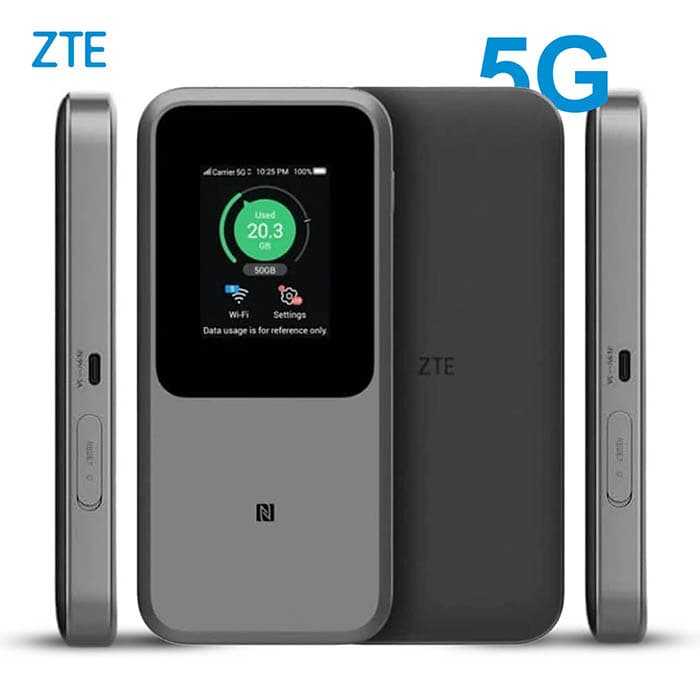 Zte راوتر متنقل 5g