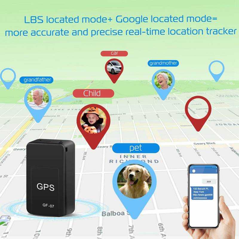 جهاز تتبع GPS GF07 لسنة 2023 لمراقبة سيارتك وحماية عائلتك حماية سيارتك