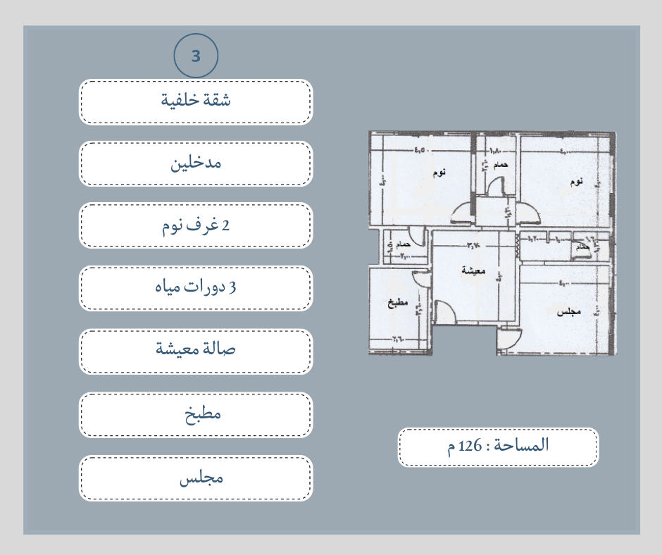 شقق تمليك في الربوة