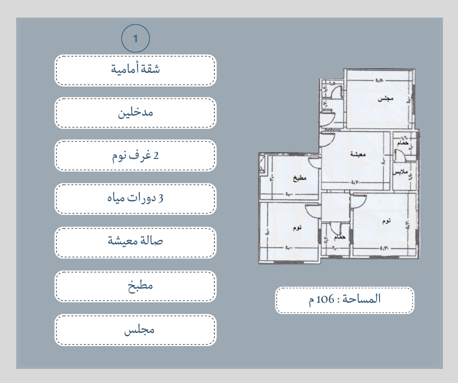 شقق تمليك في الربوة