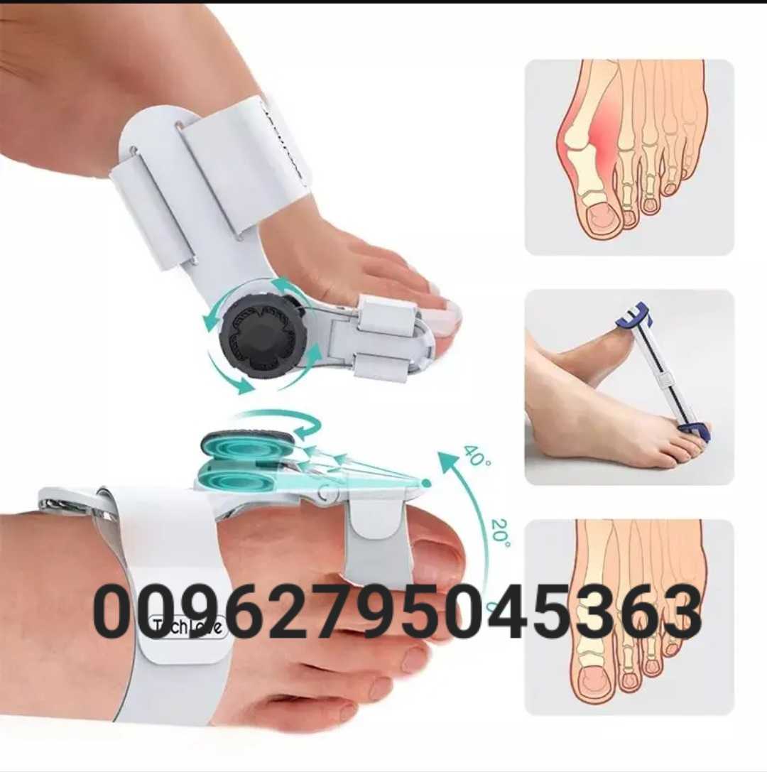 مصحح ميلان اصبع القدم الكبير ابهام القدم Tech Love Bunion Corrector