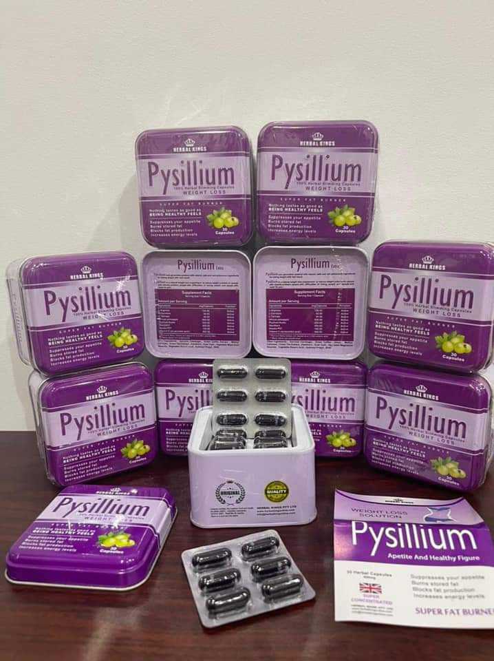 كبسولات بيسيليوم PYSILLIUM CAPSULES للتخسيس وفقدان الوزن