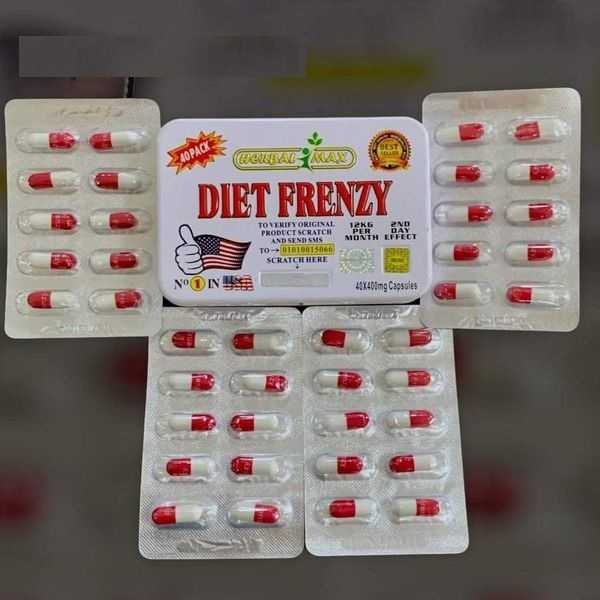 كبسولات دايت فرينزي DiET FRENZY للتخسيس