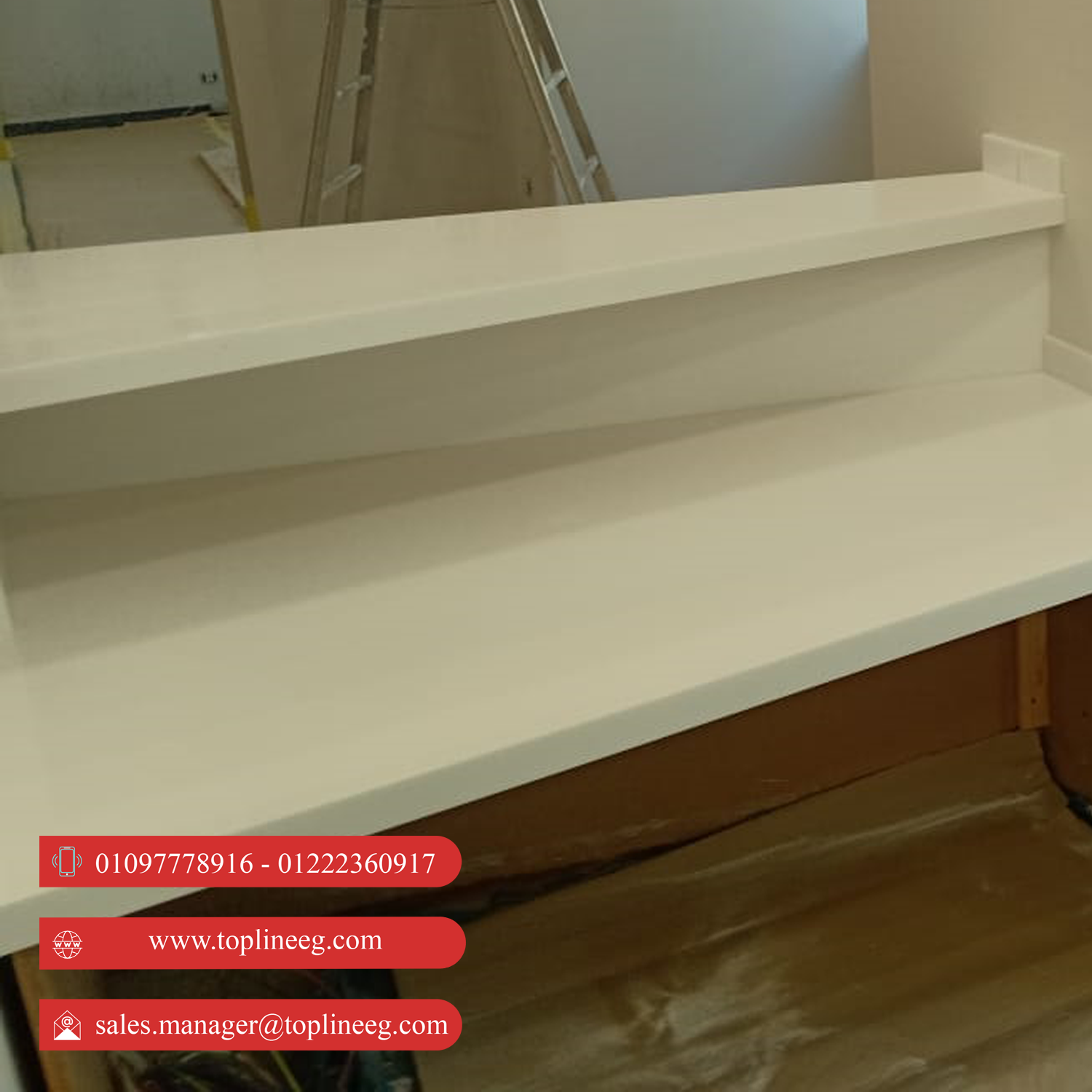 كوريان - corian - رخام صناعى - مطابخ - 01097778916