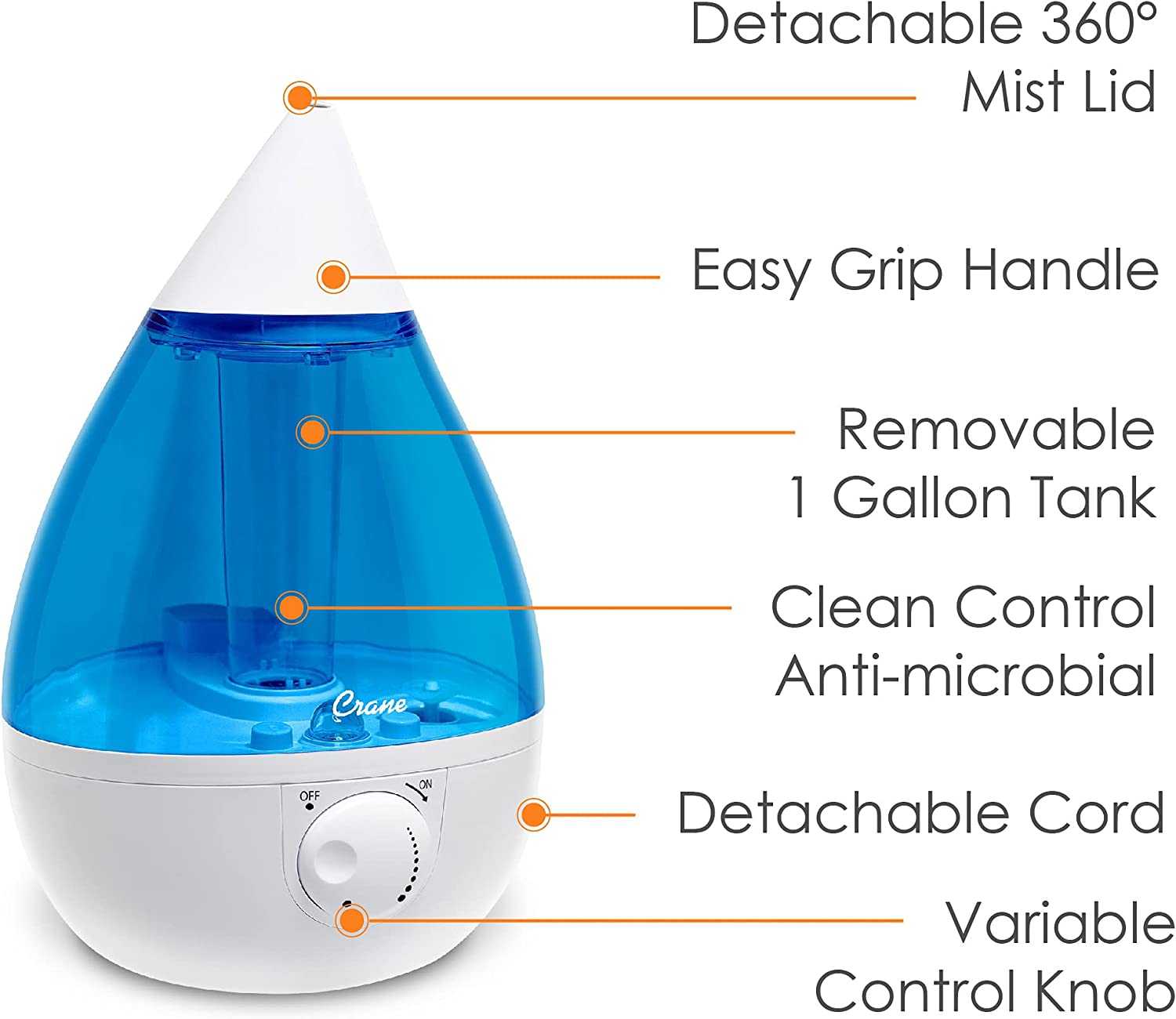 جهاز تنقية وتعقيم الهواء الكهربائي حجم 3 لتر ultrasonic humidifier