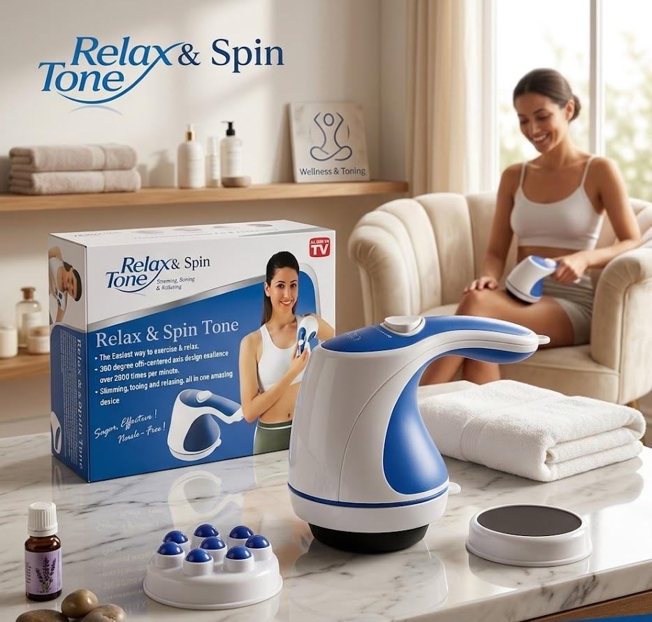 ودّع الإجهاد مع جهاز المساج Relax & Tone.. استرخاء وتنسيق للقوام في دقائق