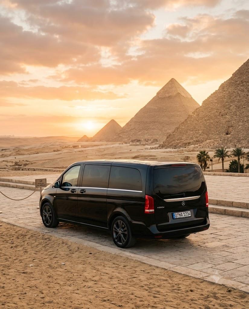 Mercedes V250 VIP Rental with Professional Chauffeur
