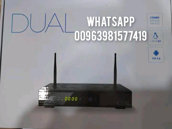 Qviart DUAL 4K UHD LINUX Enigma 2 + Android 9.0 DVB-S2X+T2/C H.265 IPTV 2GB RAM 16GB Flash Receiver