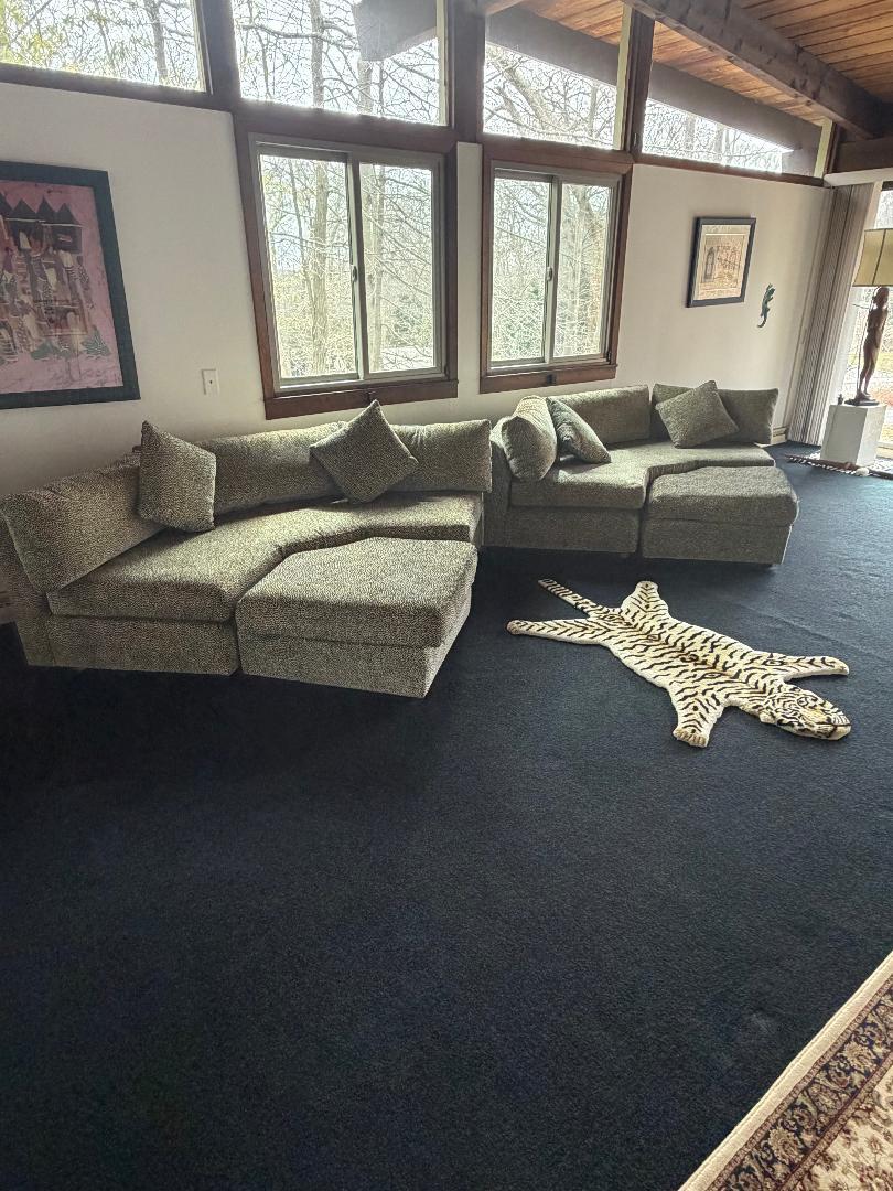 Contemporary Sectional w/ Chaise – Minimalist Luxury Statement