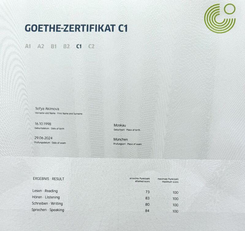 Buy German language certificates without test,Buy Goethe A1, A2, B1 ,B2 ,C1 ,C2 Certificate